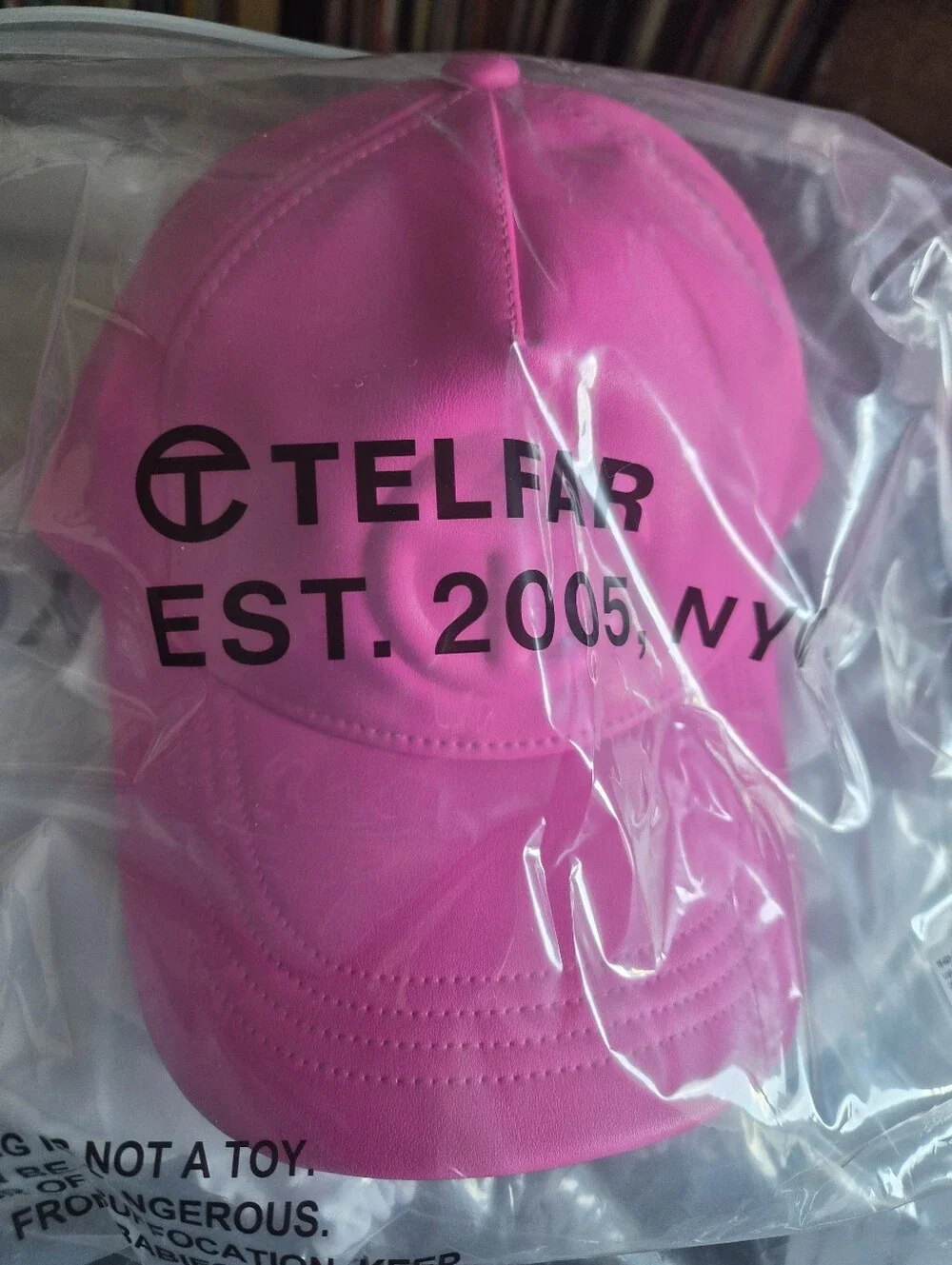 Telfar Azalea Embossed Logo Baseball Cap